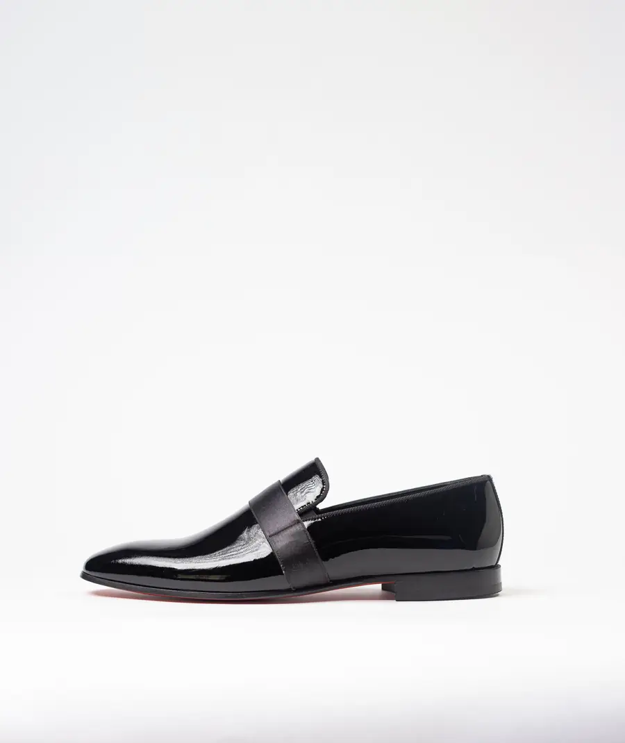 Black Patent Loafers