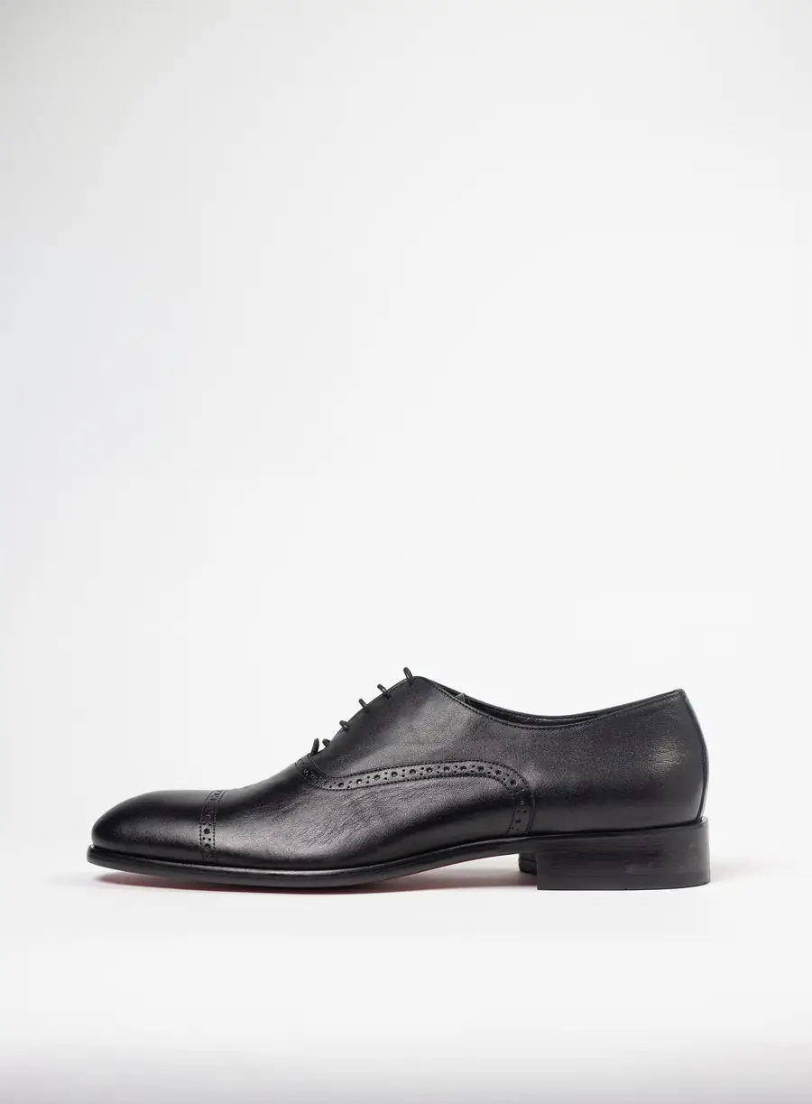 Perforated Lace Up
